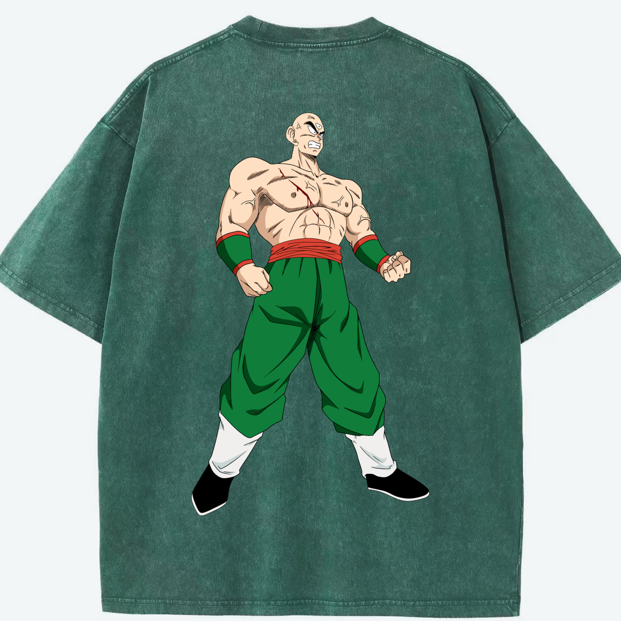 （画像用） ドラゴンボール DRAGON BALL 綿100% ヴィンテージ風 半袖Tシャツ（背面プリント）